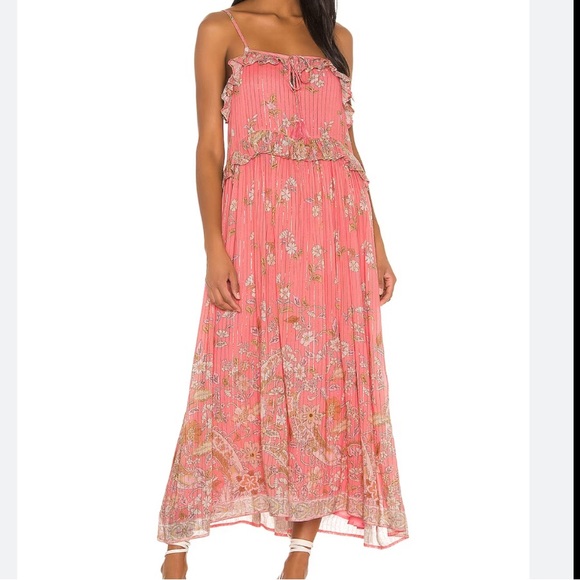 NWT SPELL & THE GYPSY Hendrix Strappy Maxi Dress XS - Picture 1 of 2